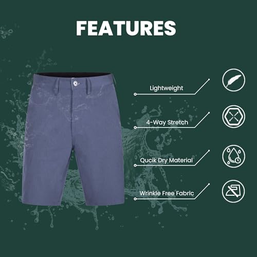 Men's Hybrid Casual Golf Shorts with Comfort Fit